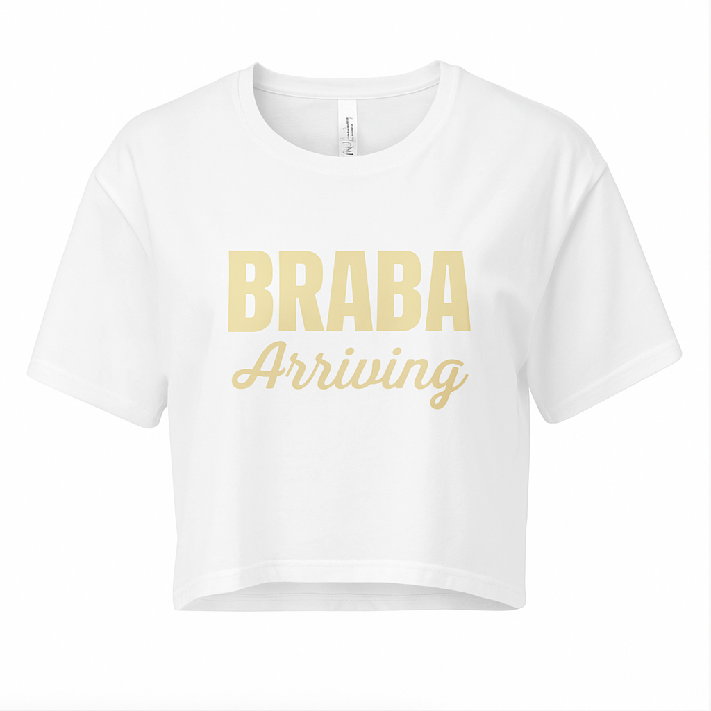 Braba arriving  - Crop top
